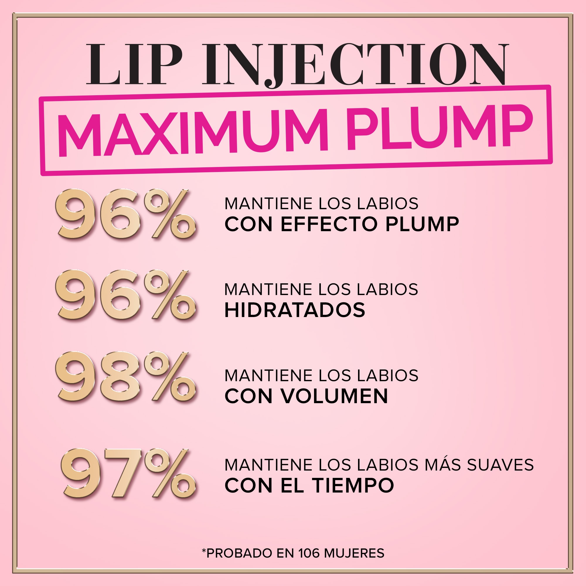 LIP INJECTION MAXIMUM PLUMP (BRILLO LABIAL VOLUMINIZADOR)